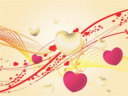 simsearch:400-04110128,k - valentines shining heart, banner39 Photographie de stock - Aubaine LD & Abonnement, Code: 400-04589258