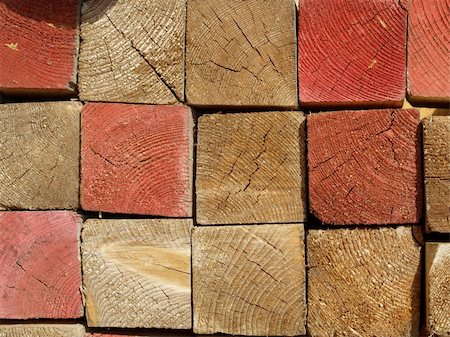 Detail of a pile of wood logs Stock Photo - Budget Royalty-Free & Subscription, Code: 400-04589968
