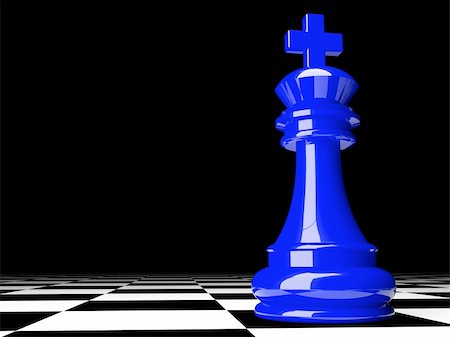 simsearch:400-06200872,k - fine image 3d of blue chess background Stock Photo - Budget Royalty-Free & Subscription, Code: 400-04589980