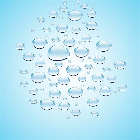 simsearch:400-06415772,k - Blue water with bubbles vector illustration Photographie de stock - Aubaine LD & Abonnement, Code: 400-04580424