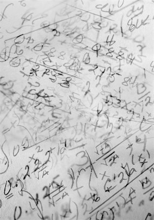 A Background image made of hand written mathematical formulas Stock Photo - Budget Royalty-Free & Subscription, Code: 400-04583441