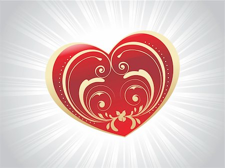 simsearch:400-04600780,k - abstract valentine card, vector wallpaper Stock Photo - Budget Royalty-Free & Subscription, Code: 400-04594219