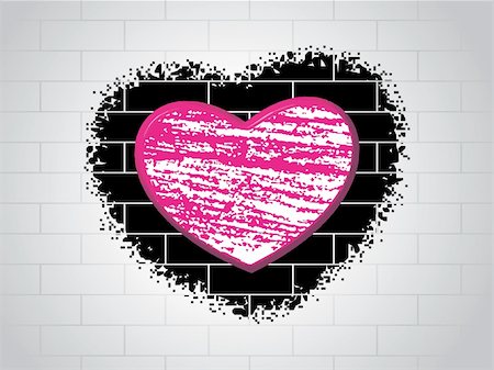 simsearch:400-04593420,k - abstract love background with brick design Photographie de stock - Aubaine LD & Abonnement, Code: 400-04594228