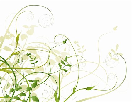 Illustration of Nice floral background Photographie de stock - Aubaine LD & Abonnement, Code: 400-04594349