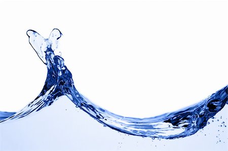 Crisp clear water photographed high speed. Fotografie stock - Microstock e Abbonamento, Codice: 400-04594619