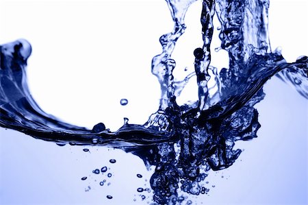 Crisp clear water photographed high speed. Stock Photo - Budget Royalty-Free & Subscription, Code: 400-04594629