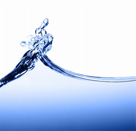 Crisp clear water photographed high speed. Fotografie stock - Microstock e Abbonamento, Codice: 400-04594643