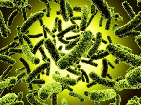 3d rendering of a bacteria Stock Photo - Budget Royalty-Free & Subscription, Code: 400-04596568