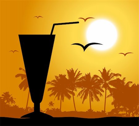 simsearch:400-04087419,k - Coctail party on the beach Stockbilder - Microstock & Abonnement, Bildnummer: 400-04597100