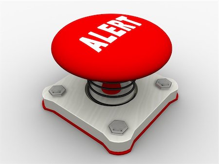 Red start button on a metal platform Stock Photo - Budget Royalty-Free & Subscription, Code: 400-04598107