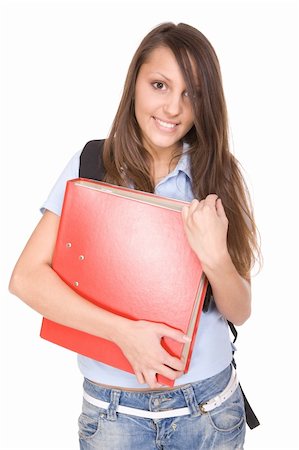 simsearch:400-05112397,k - happy casual teenager ready to school Foto de stock - Super Valor sin royalties y Suscripción, Código: 400-04598199