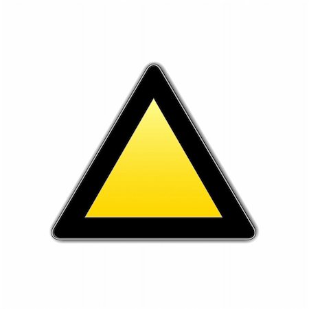 blank  traffic sign. Vector illustration Stock Photo - Budget Royalty-Free & Subscription, Code: 400-04598276