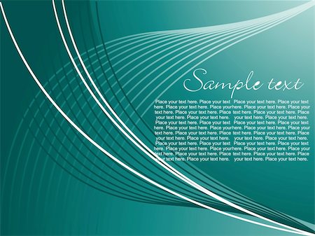 power grid vector - abstract sea-green wave background, abstract vector Stock Photo - Budget Royalty-Free & Subscription, Code: 400-04598466