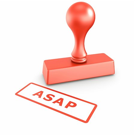 simsearch:400-04604228,k - 3d rendering of a rubber stamp with ASAP in red ink Fotografie stock - Microstock e Abbonamento, Codice: 400-04598917