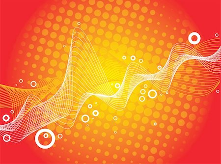 simsearch:400-08135065,k - abstract wave line halftone background, vector illustration Fotografie stock - Microstock e Abbonamento, Codice: 400-04599527