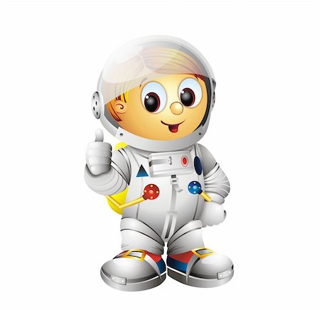 Astronaut Mascot Character Stock Photo - Budget Royalty-Free & Subscription, Code: 400-04591007