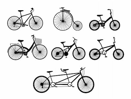 simsearch:400-04280818,k - bicycle illustration Stock Photo - Budget Royalty-Free & Subscription, Code: 400-04591447