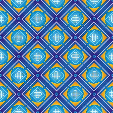 simsearch:400-06464590,k - vector geometric pattern background suitable for textile design, decoration, patterns, floor and wall ceramics tiles etc. Stock Photo - Budget Royalty-Free & Subscription, Code: 400-04591894