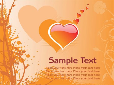 simsearch:400-04608240,k - romantic heart with beautiful background Foto de stock - Royalty-Free Super Valor e Assinatura, Número: 400-04593113