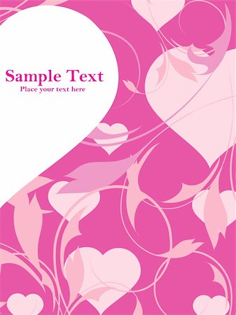 simsearch:400-04593420,k - vector pink flower illustration Photographie de stock - Aubaine LD & Abonnement, Code: 400-04593150