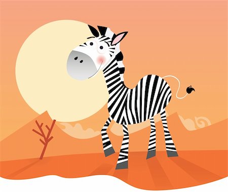 simsearch:400-04186391,k - Vector Illustration of funny animal. See similar pictures in my portfolio! Stock Photo - Budget Royalty-Free & Subscription, Code: 400-04593281