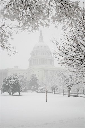 Capitol Building, Winter, Washington, District of Columbia, USA Stock Photo - Budget Royalty-Free & Subscription, Code: 400-04604018