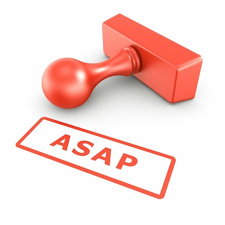 simsearch:400-04604228,k - 3d rendering of a rubber stamp with ASAP in red ink Fotografie stock - Microstock e Abbonamento, Codice: 400-04604228