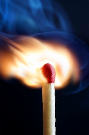 Burning Match Stock Photo - Budget Royalty-Free & Subscription, Code: 400-04604849