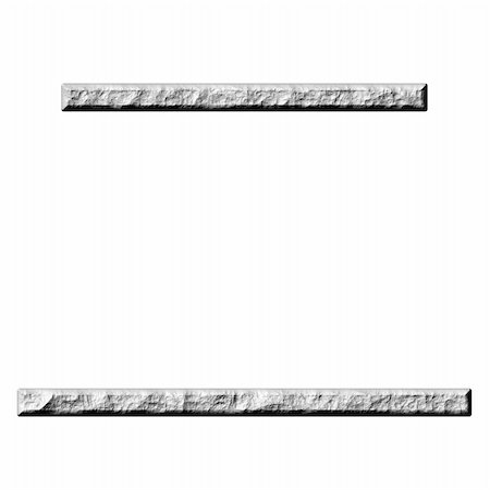 3d stone Chinese number 2 isolated in white Stock Photo - Budget Royalty-Free & Subscription, Code: 400-04604902