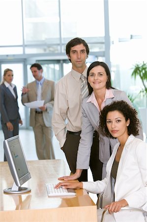 group of business people Stock Photo - Budget Royalty-Free & Subscription, Code: 400-04606139