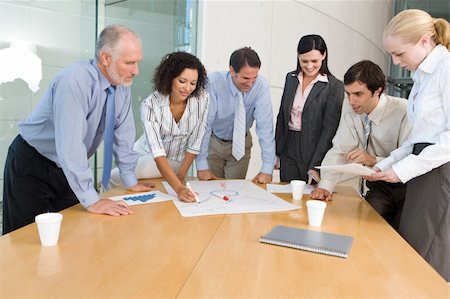 simsearch:400-04106006,k - business group meeting Stock Photo - Budget Royalty-Free & Subscription, Code: 400-04606165