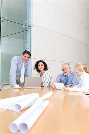 simsearch:400-04106006,k - architect business group meeting Stock Photo - Budget Royalty-Free & Subscription, Code: 400-04606180