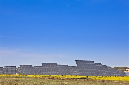 simsearch:400-06853280,k - Solar panels in the power plant for renewable energy Stock Photo - Budget Royalty-Free & Subscription, Code: 400-04607546