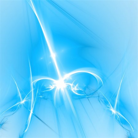 simsearch:400-04628318,k - Abstract background. White - blue palette. Raster fractal graphics. Photographie de stock - Aubaine LD & Abonnement, Code: 400-04607660