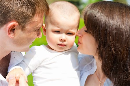 simsearch:400-04633809,k - Portrait of baby boy and his happy parents Photographie de stock - Aubaine LD & Abonnement, Code: 400-04607685