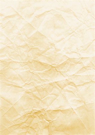 sheet of paper wrinkled - Old and crumpled paper background. High-resolution scan. Stock Photo - Budget Royalty-Free & Subscription, Code: 400-04607768
