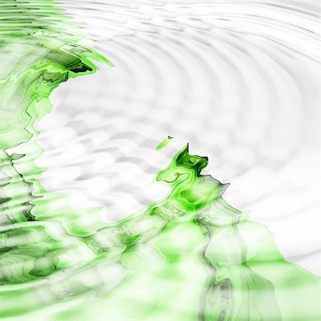 simsearch:400-04607909,k - Abstract background. White - green palette. Raster fractal graphics. Photographie de stock - Aubaine LD & Abonnement, Code: 400-04607909