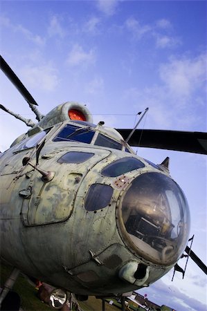 simsearch:673-02140712,k - Wreck of an Old Soviet military chopper Stock Photo - Budget Royalty-Free & Subscription, Code: 400-04607951