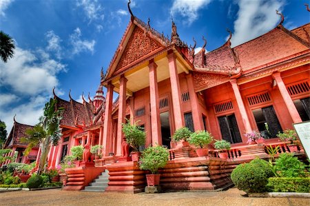 dpix (artist) - National Museum in Phnom Penh - Cambodia (HDR) Photographie de stock - Aubaine LD & Abonnement, Code: 400-04608028