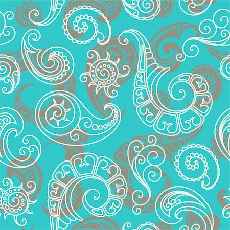 packing fabric - Seamless background from a floral ornament, Fashionable modern wallpaper or textile Stock Photo - Budget Royalty-Free & Subscription, Code: 400-04608109