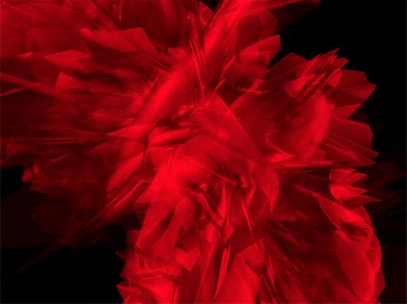 simsearch:400-04608630,k - Deep red tangled rendered abstract Photographie de stock - Aubaine LD & Abonnement, Code: 400-04608632