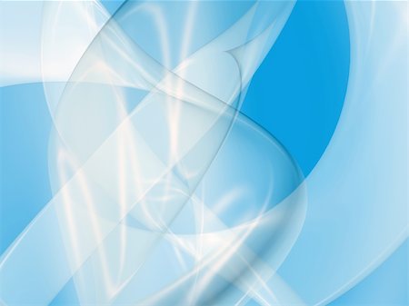 Curved transparent structure on pastel blue background Stockbilder - Microstock & Abonnement, Bildnummer: 400-04608660