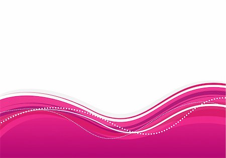 pink background design with waves and dots Stock Photo - Budget Royalty-Free & Subscription, Code: 400-04609352