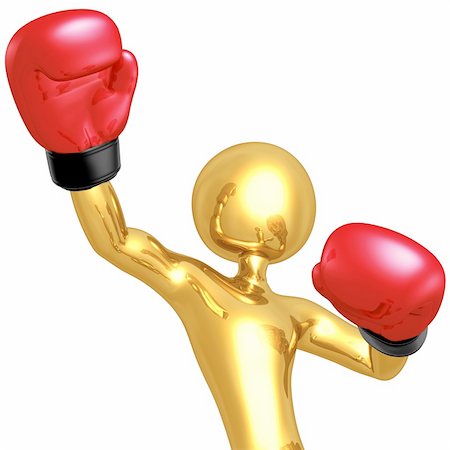 simsearch:400-07047642,k - A Boxing Concept And Presentation Figure In 3D Stock Photo - Budget Royalty-Free & Subscription, Code: 400-04601506