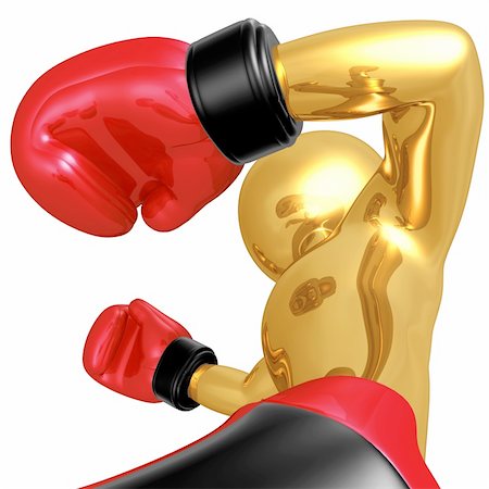 simsearch:400-07047642,k - A Boxing Concept And Presentation Figure In 3D Stock Photo - Budget Royalty-Free & Subscription, Code: 400-04601503