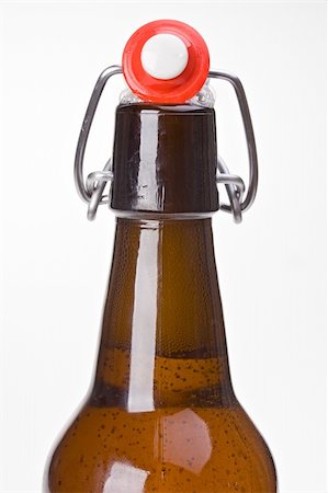 stopper - beer bottle with swing top closure Stock Photo - Budget Royalty-Free & Subscription, Code: 400-04601822
