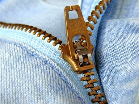 simsearch:400-05303269,k - blue denim clothes fragment with zipper Stock Photo - Budget Royalty-Free & Subscription, Code: 400-04602563