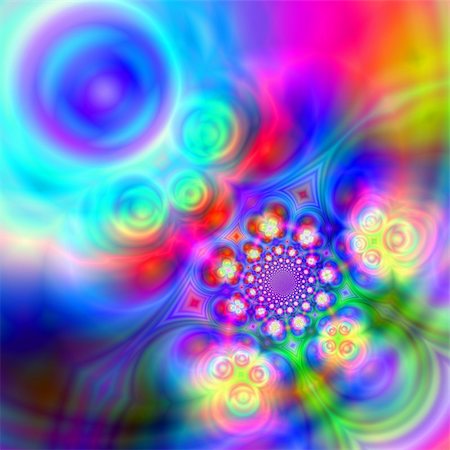 simsearch:400-06083946,k - Colorful abstract fractal background Foto de stock - Super Valor sin royalties y Suscripción, Código: 400-04602638