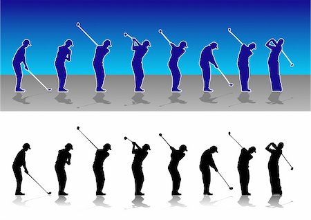 The Golf swing Stock Photo - Budget Royalty-Free & Subscription, Code: 400-04603061