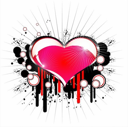 simsearch:400-04111274,k - Heart beautiful valentines background. Stock Photo - Budget Royalty-Free & Subscription, Code: 400-04603487